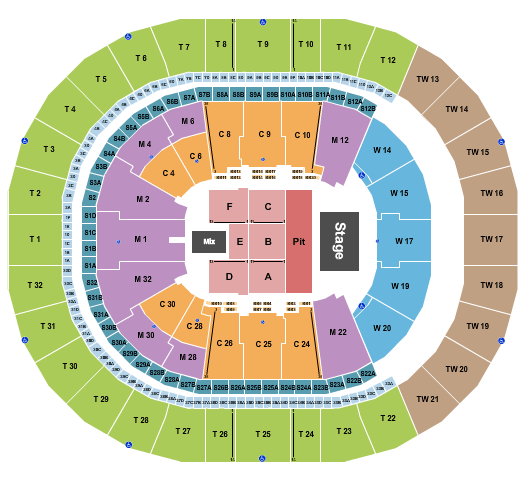 Intuit Dome Intuit Dome Seating Chart