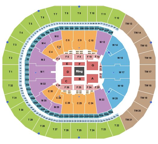 Intuit Dome Intuit Dome Seating Chart
