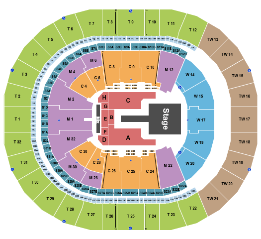 Intuit Dome Intuit Dome Seating Chart