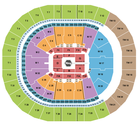 Intuit Dome Intuit Dome Seating Chart