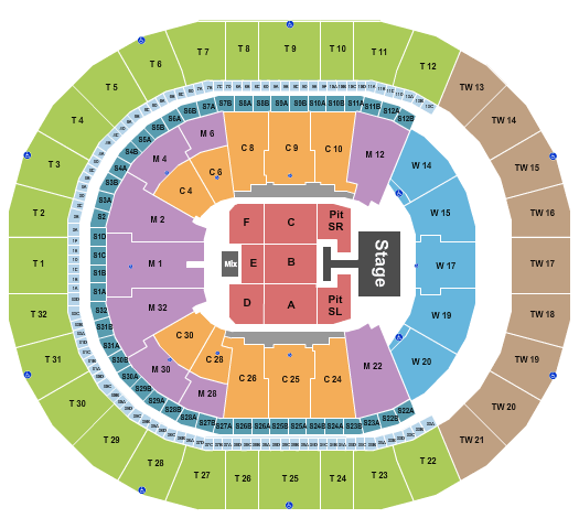 Intuit Dome Intuit Dome Seating Chart